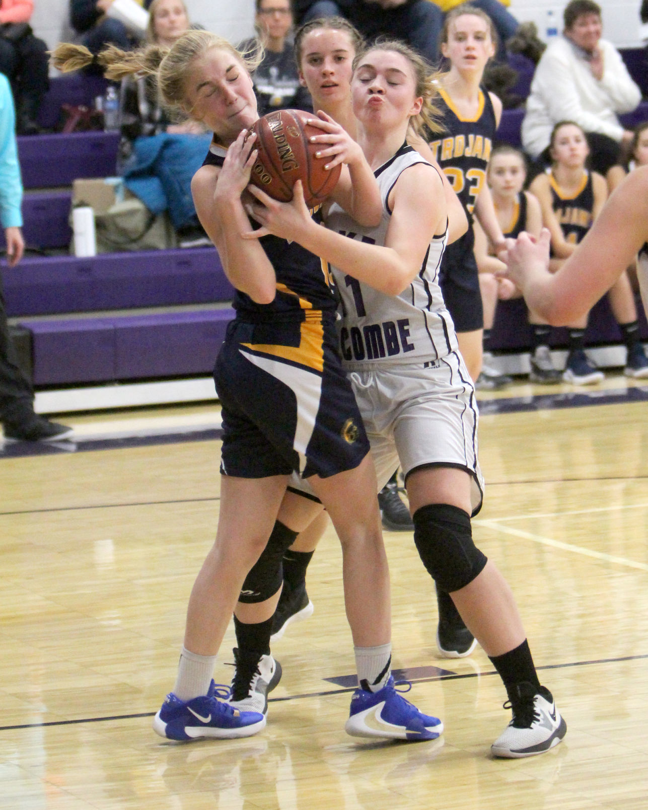 New Auburn at Lake Holcombe girls basketball 12-13-19